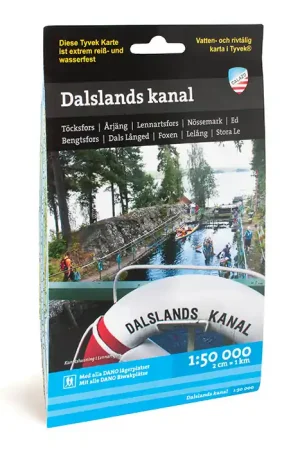 Koop Online CAL-103  Dalslands kanal | wandelkaart - kanokaart 1:50.000
