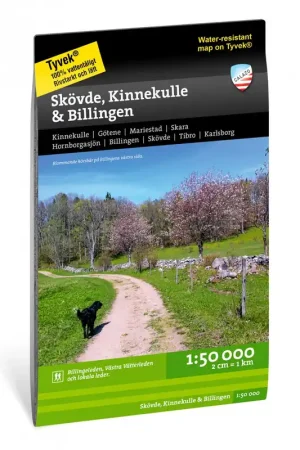 CAL-111  Skövde, Kinnekulle & Billingen | wandelkaart 1:50.000 Gratis Verzending