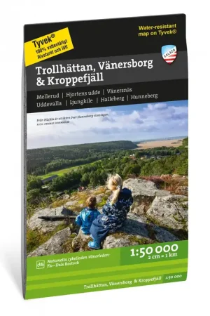 Alleen Vandaag CAL-110  Trollhättan Vänersborg & Kroppefjäll | wandelkaart 1:50.000