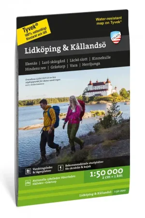 CAL-107 Lidköping & Kållandsö | wandelkaart 1:50.000 Nu Kopen