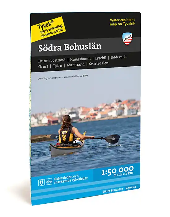 Finale Uitverkoop CAL-123 Södra Bohuslän | wandelkaart - waterkaart 1:50.000