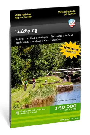 CAL-124 Linköping | wandelkaart 1:50.000 Lage Prijs