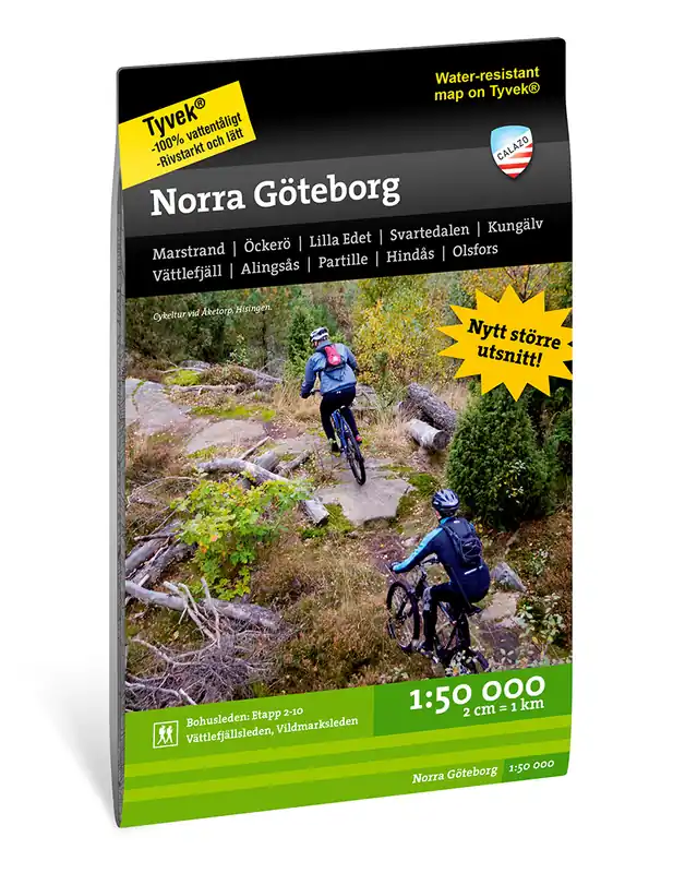 CAL-126 Norra Göteborg | wandelkaart 1:50.000 Koop Vandaag