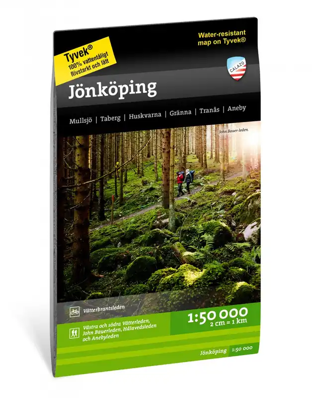 CAL-128 Jönköping | wandelkaart 1:50.000 Op = Op