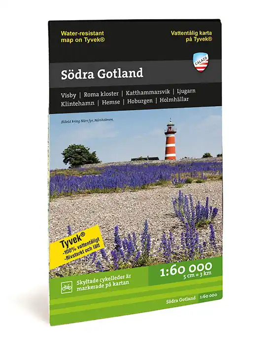 CAL-130 Södra Gotland | wandelkaart 1:60 000 Favoriet