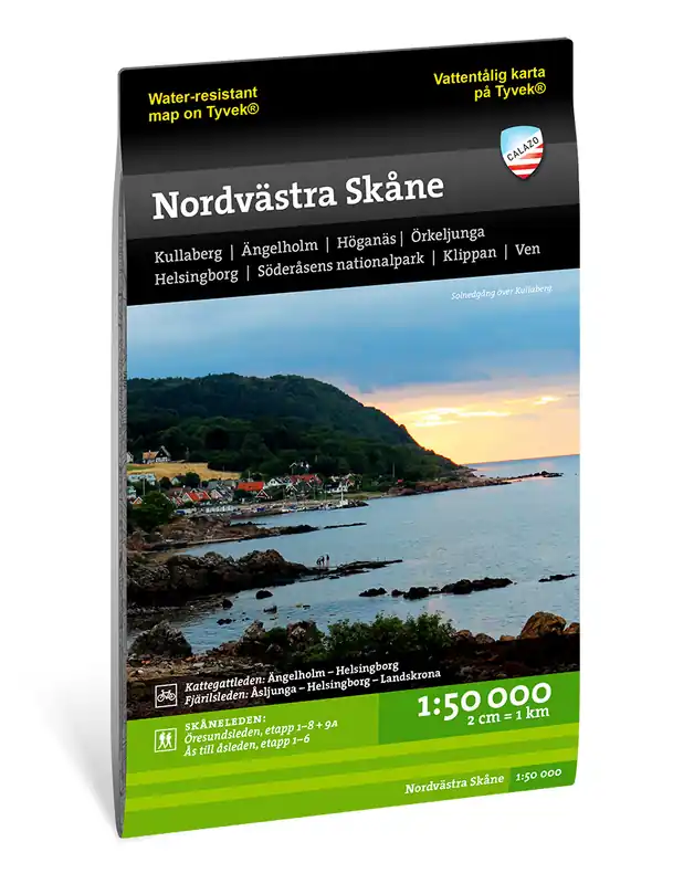 CAL-135 Nordvästra Skåne | wandelkaart 1:50.000 Uitverkoop