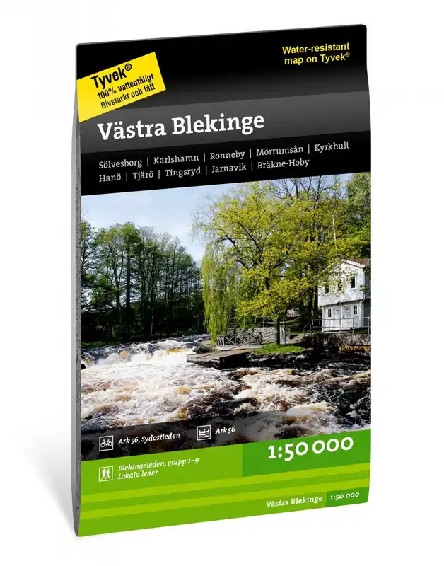 Premium CAL-137 Västra Blekinge | wandelkaart 1:50.000