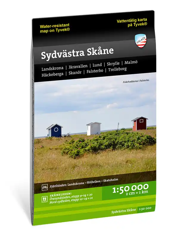 CAL-139 Sydvästra Skåne | wandelkaart 1:50.000 Tijdelijk Beschikbaar