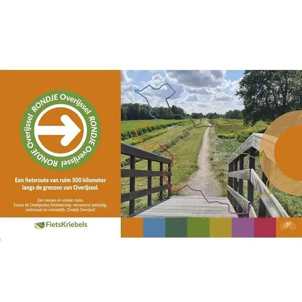 Goedkoop fietsgids Rondje Overijssel