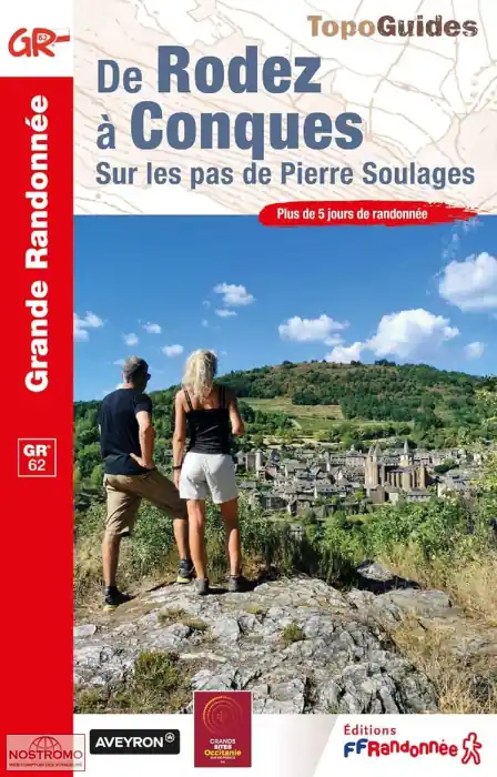 Superprijs TG-1202 De Rodez à Conques | wandelgds GR62