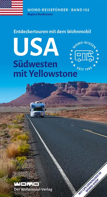 Gratis Verzending campergids USA: het Zuidwesten | der Südwesten (mit Yellowstone)