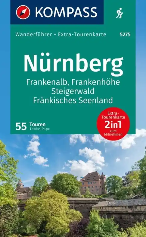 Op = Op Kompass wandelgids Nürnberg KP-5275