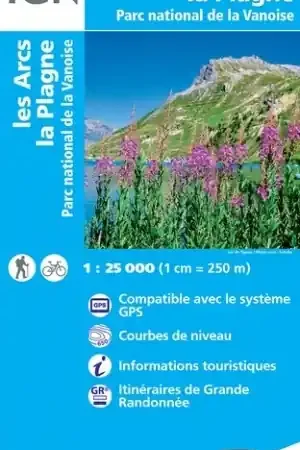 3532ETR Les Arcs, La Plagne / PN de la Vanoise | wandelkaart 1:25.000 Direct Beschikbaar