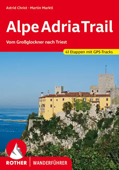 Korting wandelgids AlpeAdriaTrail Rother Wanderführer *