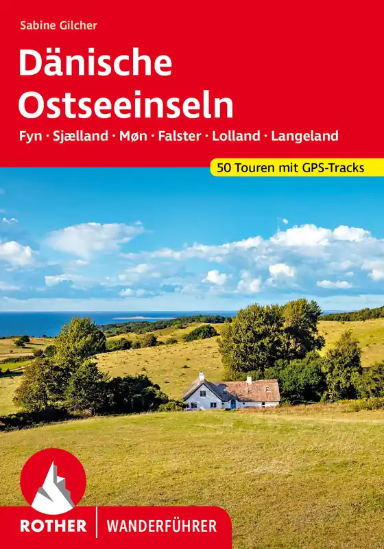 Uitverkoop wandelgids Dänische Ostseeinseln Rother Wanderführer