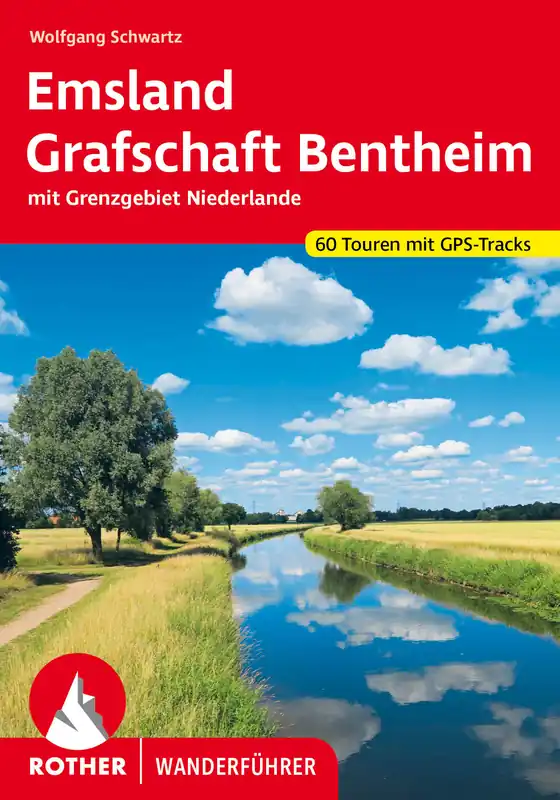 Beste Prijs wandelgids Emsland, Grafschaft Bentheim Rother Wanderführer