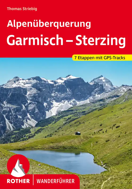 wandelgids Alpenüberquerung Garmisch – Sterzing Rother Wanderführer Rechtstreeks Van De Fabrikant