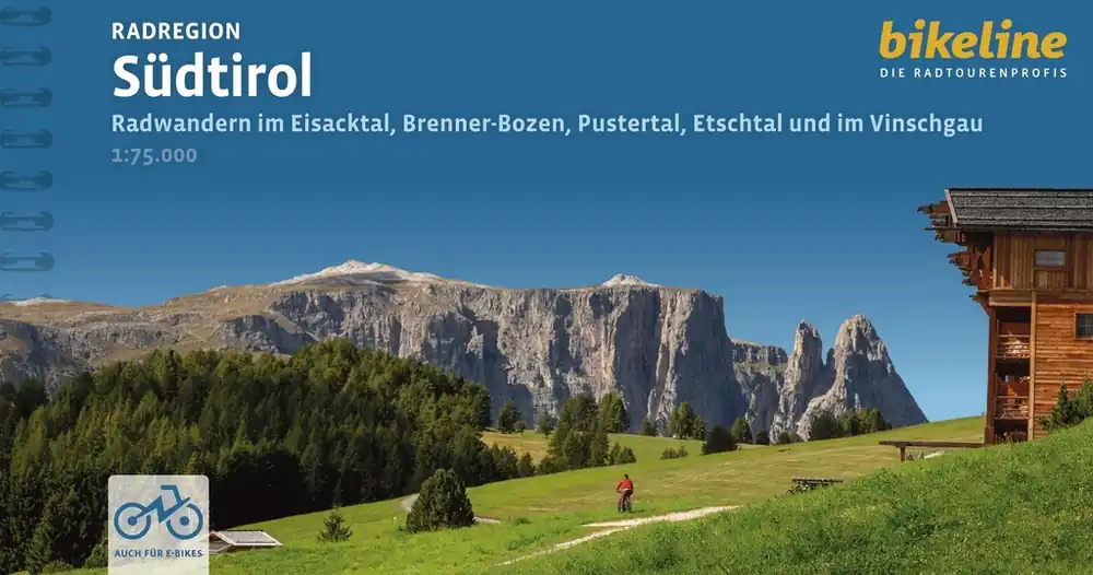Lage Prijs Bikeline Südtirol Radregion | fietsgids Zuid-Tirol