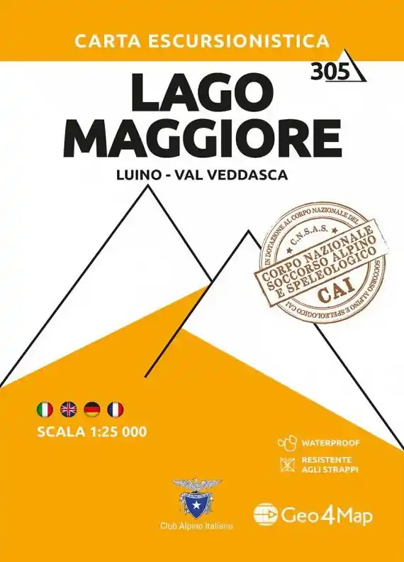 Laatste Kans G4M-305 Lago Maggiore wandelkaart 1:25.000