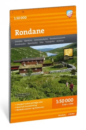Aanbieding CAL-077  Rondane wandelkaart 1:50.000