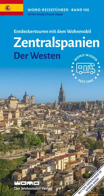 campergids Spanje-Midden: westelijk deel | Zentralspanien der Westen Laatste Versie