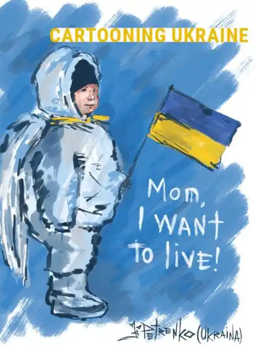 Express Levering Cartooning Ukraine