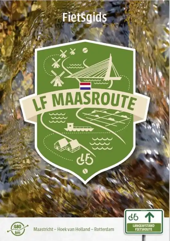Lage Prijs fietsgids LF Maasroute (LF3)