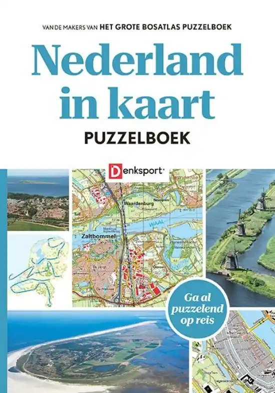 Het Nederland in Kaart puzzelboek Tijdelijk Beschikbaar