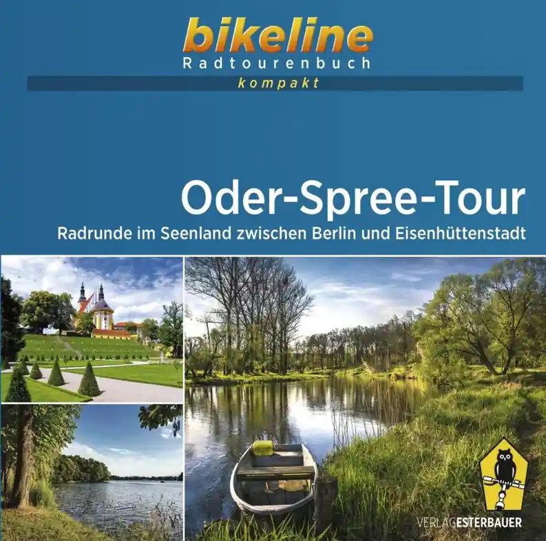 Beperkte Voorraad Bikeline fietsgids Oder-Spree-Tour