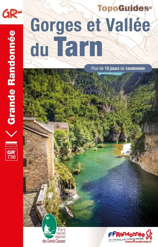 TG-736 Gorges et Vallée du Tarn | wandelgids Laatste Versie