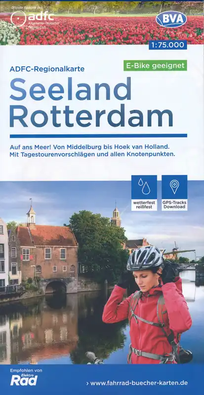 Hoge Kwaliteit Seeland (prov. Zeeland) | fietskaart 1:75.000