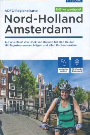 Aanbieding Nord-Holland | fietskaart Noord- en Zuid-Holland 1:75.000