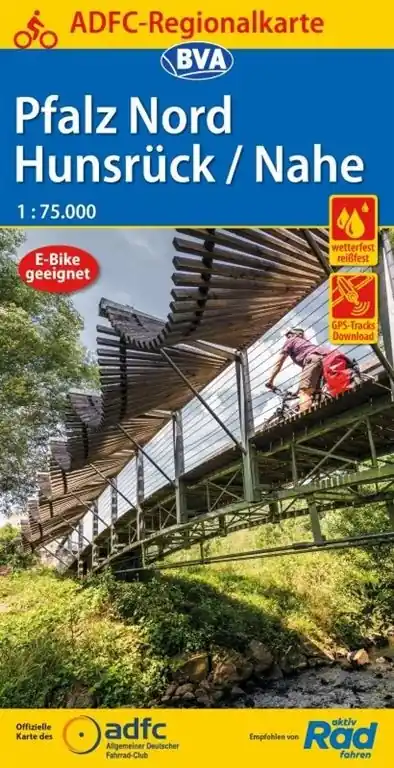 Pfalz Nord fietskaart 1:75.000 Premium