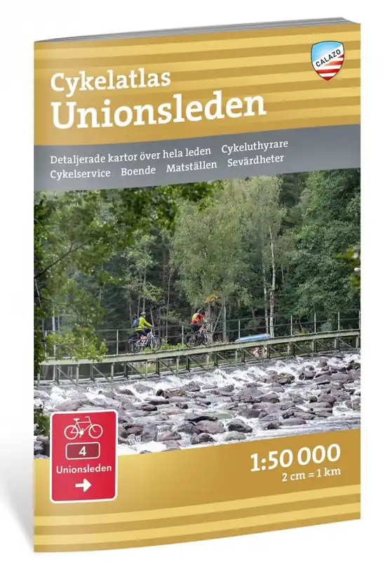 Seizoensaanbieding Cykelatlas Unionsleden 1:50.000 fietsatlas