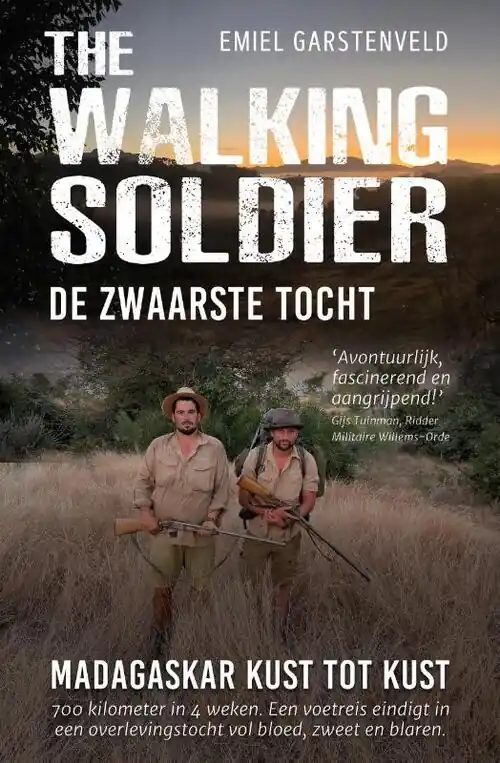 Uitverkoop The Walking Soldier | Emiel Garstenveld | reisverhaal