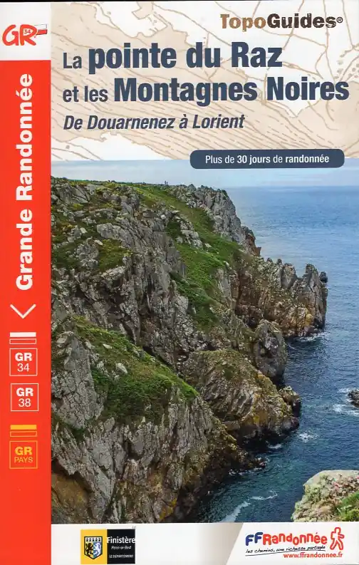 Beperkt Aanbod TG-348 la Pointe du Raz, Montagnes Noires * | wandelgids GR34/GR38