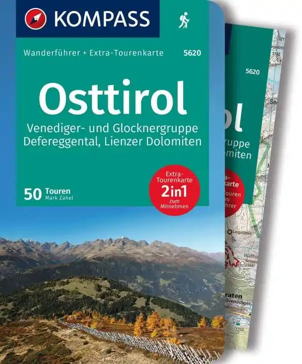 Direct Beschikbaar Kompass wandelgids Osttirol KP-5620