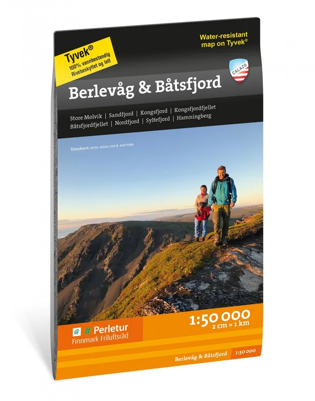 Speciale Aanbieding CAL-003 Berlevåg & Båtsfjord wandelkaart 1:50.000