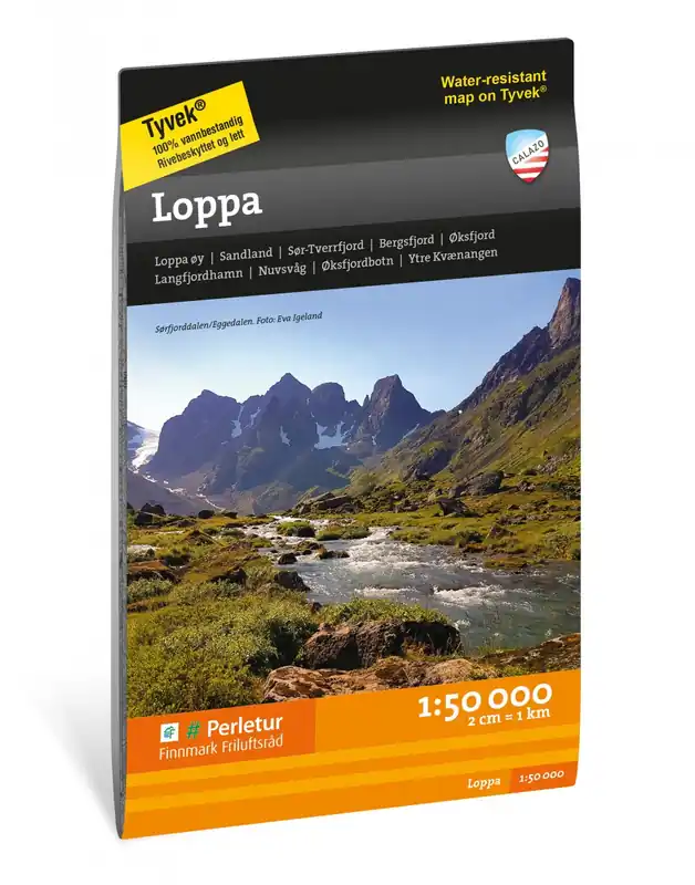 CAL-004 Loppa wandelkaart 1:50.000 Koop Online
