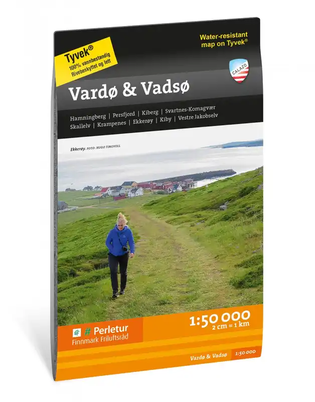 Meest Verkocht CAL-016 Vardø & Vadsø wandelkaart 1:50 000