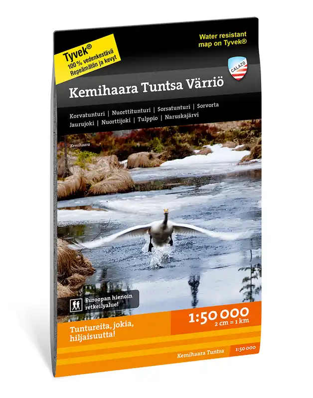 CAL-030 Kemihaara Tuntsa Värriö 1:50.000 Weekendaanbieding