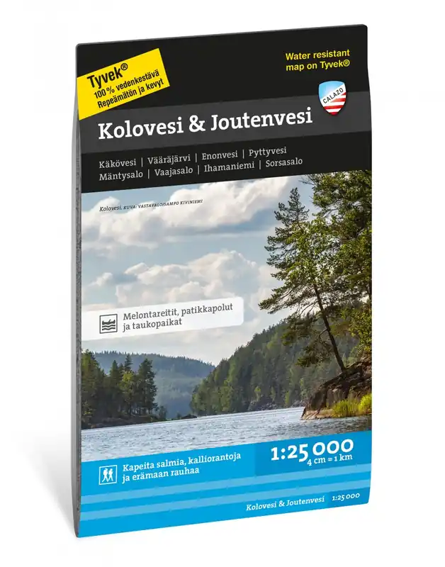 Exclusieve Aanbieding CAL-037 Kolovesi & Joutenvesi wandelkaart 1:25.000