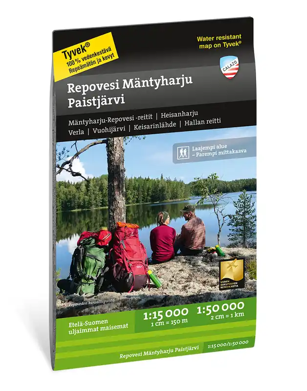 CAL-044 Repovesi Mäntyharju wandelkaart 1:50.000 Seizoensaanbieding