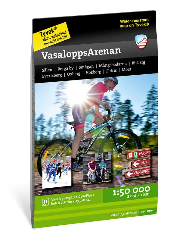 Weekendaanbieding CAL-086 VasaloppsArenan wandelkaart 1:50.000