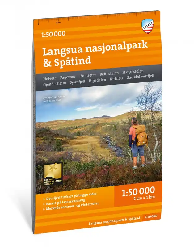 Fabrieksprijs CAL-083 Langsua wandelkaart 1:50.000