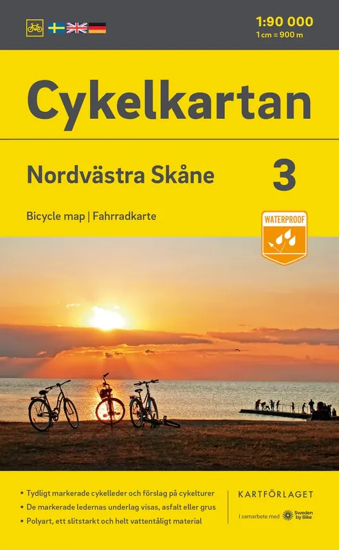 Goedkoop NC-03 Nordvästra Skane 1:90.000