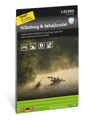 Gereduceerde Prijs CAL-143 Silkeborg & Søhøjlandet wandelkaart 1:25.000