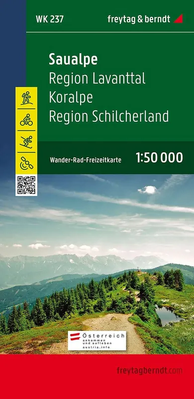 Laatste Kans WK-237 Lavanttal, Saualpe, Koralpe, Reg. Schilcherland 1:50.000