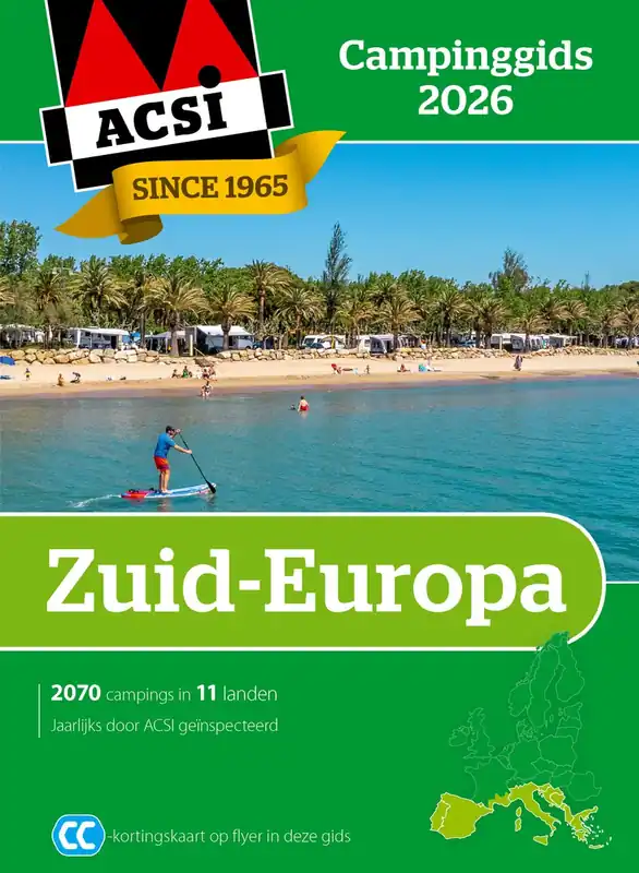 ACSI Campinggids Zuid-Europa 2026 Favoriet