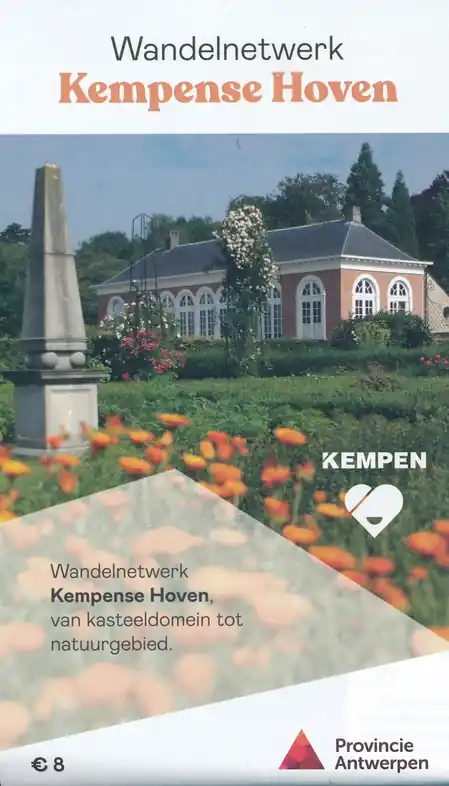 Uitverkoop wandelkaart Kempense Hoven 1:25.000